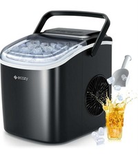 Macchina per il ghiaccio, macchina per il ghiaccio portatile, 9 cubetti di ghiaccio in 6 minuti, 12 kg in 24 ore...