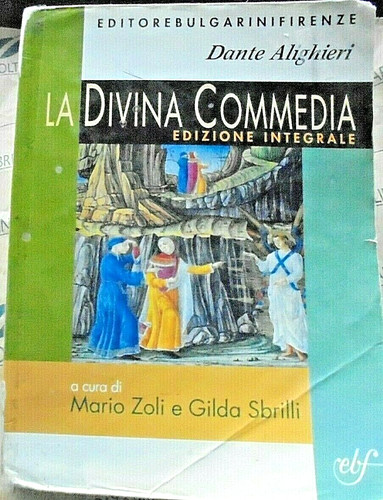 Divina commedia edizione - la,