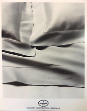 COMPLETO LETTO-TRUSSARDI-in SATEN di PURO COTONE con ORLO a GIORNO-MATRIMONIALE-