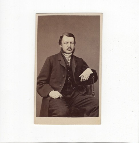 Foto cdv mathias hansen barone - mathias,