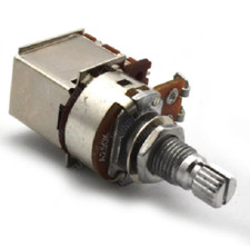 Potenziometro chitarra elettrica push-pull volume tono logaritmico A250K