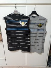 Set 2 Canottiere Uomo Tshirt Senza Maniche Grigio Nero L