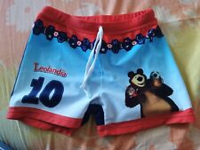 costume SPIAGGIA bimbo  6 anni di MASCHA E ORSO