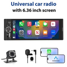 Lettore multimediale autoradio universale Android 6,36'' wireless Apple CarPlay