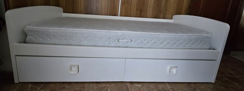 Letto contenitore singolo - ”letto,