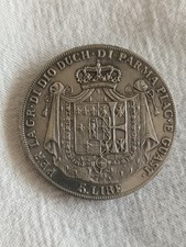 Moneta lire 1815 maria - 5,