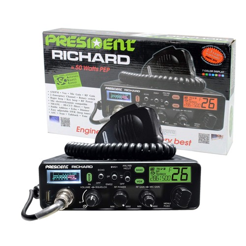 Radioamatore president richard - radioamatore,