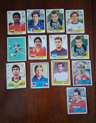 Lotto figurine calciatori - lotto,