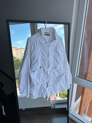 Giacca uomo cotone asimmetrico