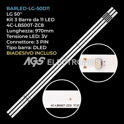 Kit barre strip led tv - strip, lg