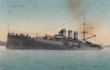 A8426) MARINA, REGIA NAVE NAPOLI. VIAGGIATA.