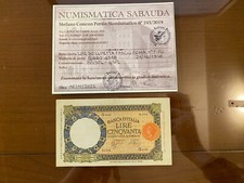 BANCONOTA LIRE 50 LUPETTA