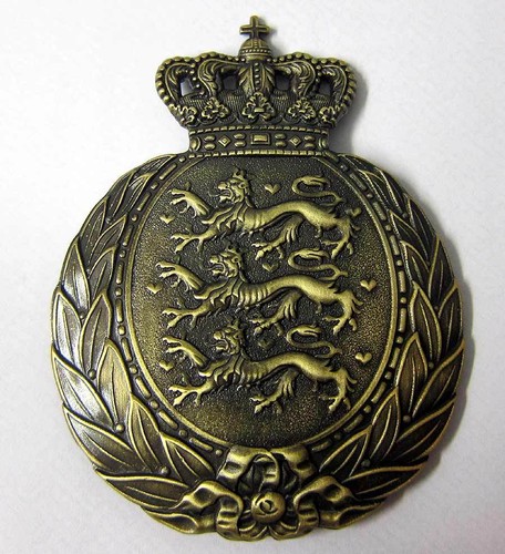 Danish police badge ww2 - danish,
