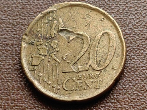 Moneta centesimi di euro - moneta, 20