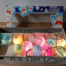 Italpino luci Di natale Ghirlanda vintage Natalizie 