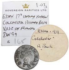 Raro gettone ESSEX COLCHESTER