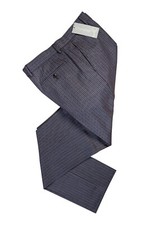 Pantalone nero grigio gessato