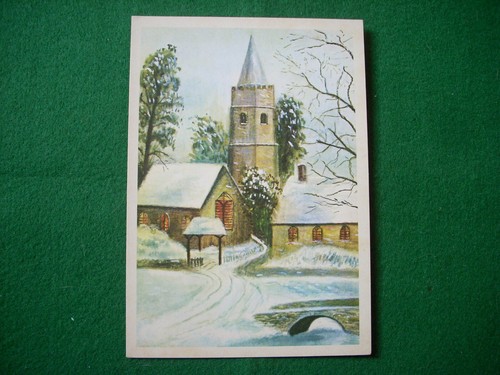 Cartolina natalizia vintage - cartolina, vintage*