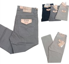pantalone jeans uomo taglie forti AUTUNNO INVERNO  elasticizzato vita alta