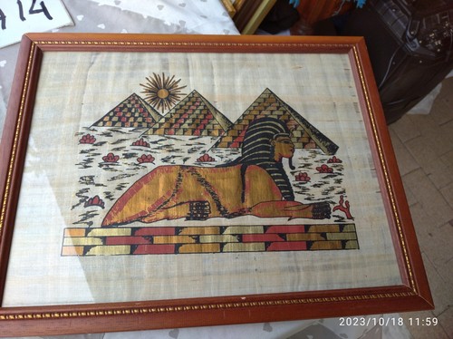 A14 quadro egizio dipinto - egizio,