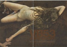 arte invito illustrato, Galleria Minini, Brescia 2005, Vanessa Beecroft VB53