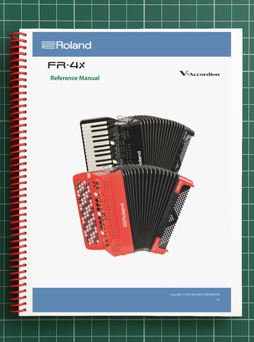 Roland 4xb manuale - fr-4x,