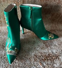 Stivaletti zara raso - raso, verde