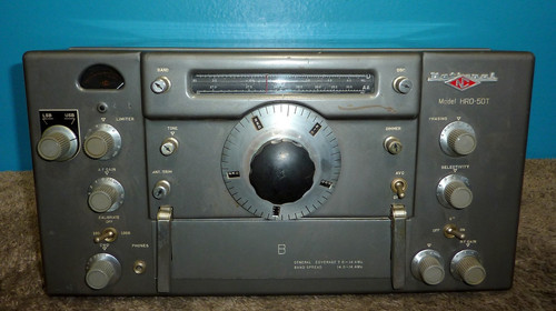 National radio hro - radio, hro-50t