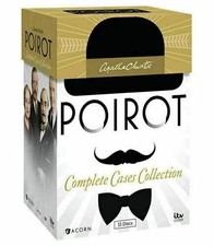 Agatha Christies Poirot: Complete Cases Collection (33-DVD Disc Set)  Brand New