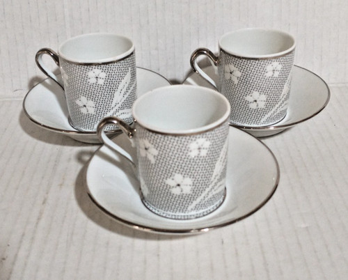 Set tazze piattini in - tazze,