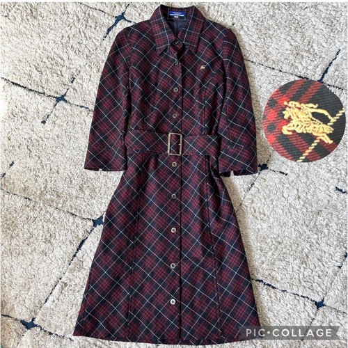 Abito camicia burberry blue - abito,