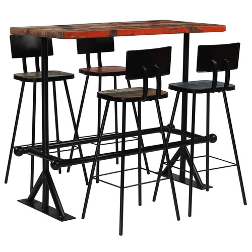 Set bar legno massello - da, pz