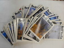 4 RIVISTE BELL'ITALIA ANNATA 1986 1 EDIZIONE PRIMI NUMERI (giu-sett-ott-dic)