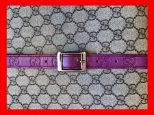 CINTURA GUCCI ORIGINALE BAMBINA TG 65 #g38