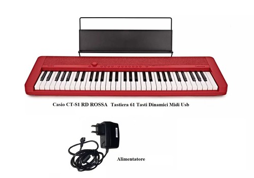 Casio rossa tastiera - rossa,