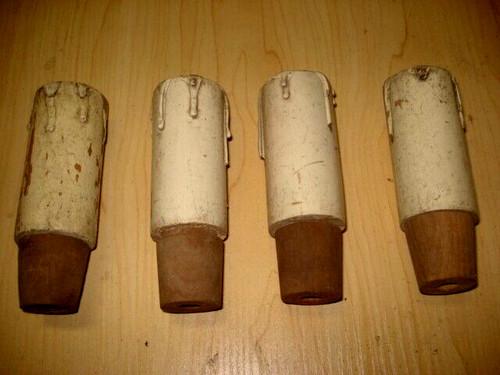 Quattro candele epoca per - candele, d'epoca
