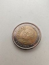 Moneta 2 euro rara Espana anno 2002 