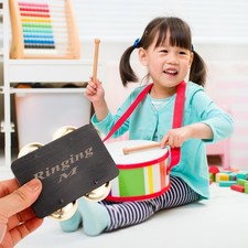  Cajon Musicale Tamburello