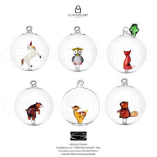 Ichendorf Natale 2025 - Woodland Tales - Set 6 Palle/Palline Vetro Assortite