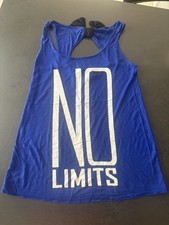 CANOTTIERA BLUSA  TOP TG. M - BLU ELETTRICO