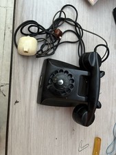 Telefono nero bachelite disco vintage - Siemens FATME Epoca
