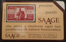 *scheda telefonica SAAGE