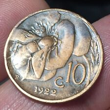 (£)    10 Centesimi 1922 (Ape) - REGNO D'ITALIA - VITTORIO EMANUELE 1900-1943