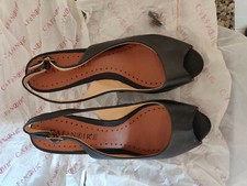 Scarpe DONNA Cafè Noir NUOVE numero 37 Scarpe con tacco nere Sandali neri
