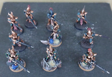 Drukhari Dark Eldar - Warhammer 40k Army - dipinto professionale - 10 modelli