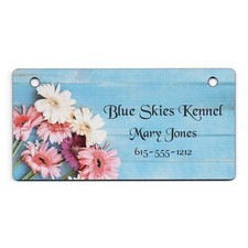 Recinzione Blu con Disegno