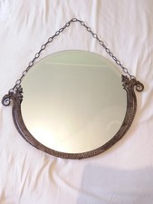 SPECCHIO ANNI '40 IN FERRO BATTUTO VINTAGE