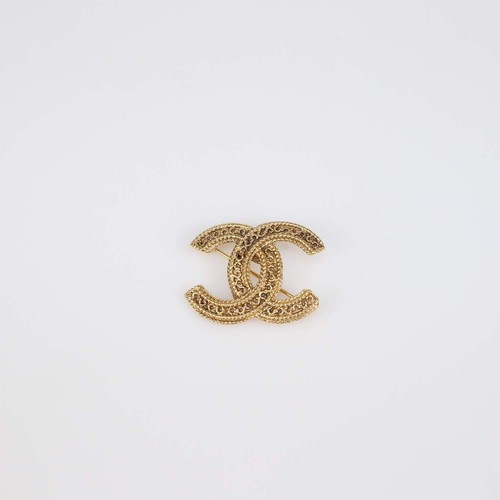 Spilla chanel tono oro - chanel,