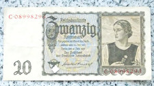 20 Reichsmark 1939 Tirolo
