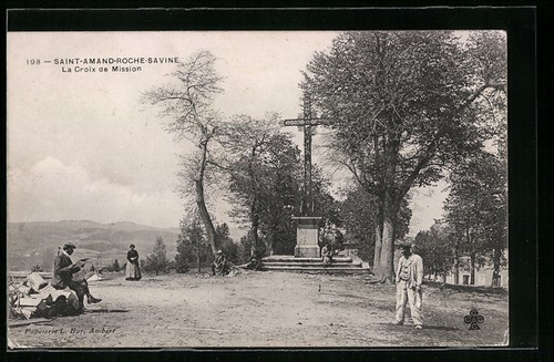 Cpa saint amand rocher - cpa, saint-amand-rocher-savine